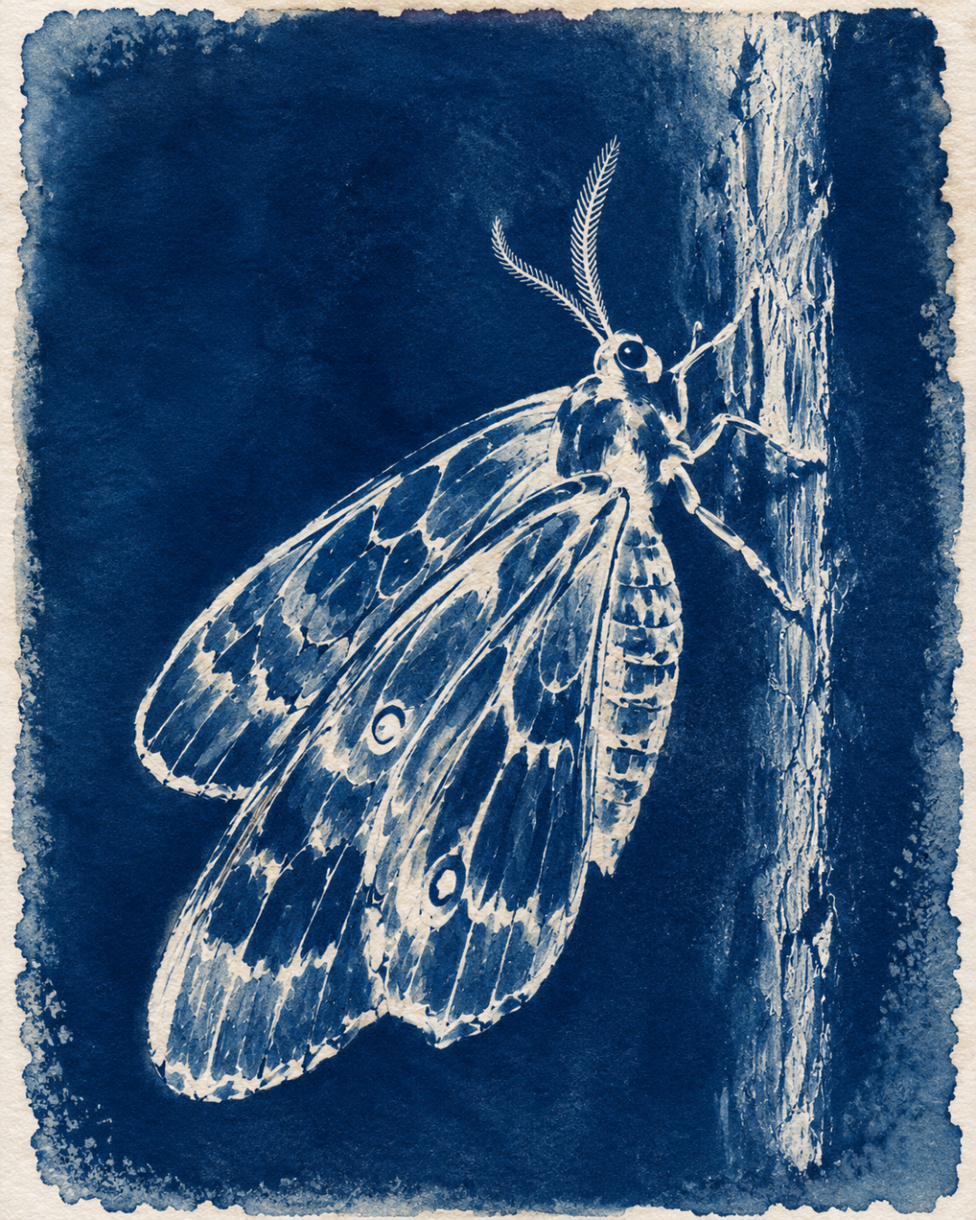 Cyanotype Blueprint