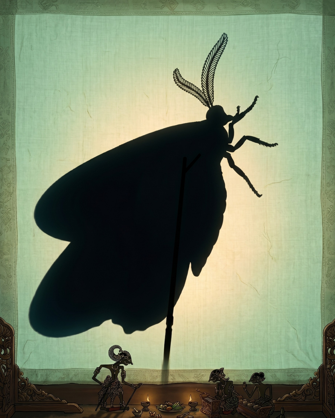 Celadon Shadow Play