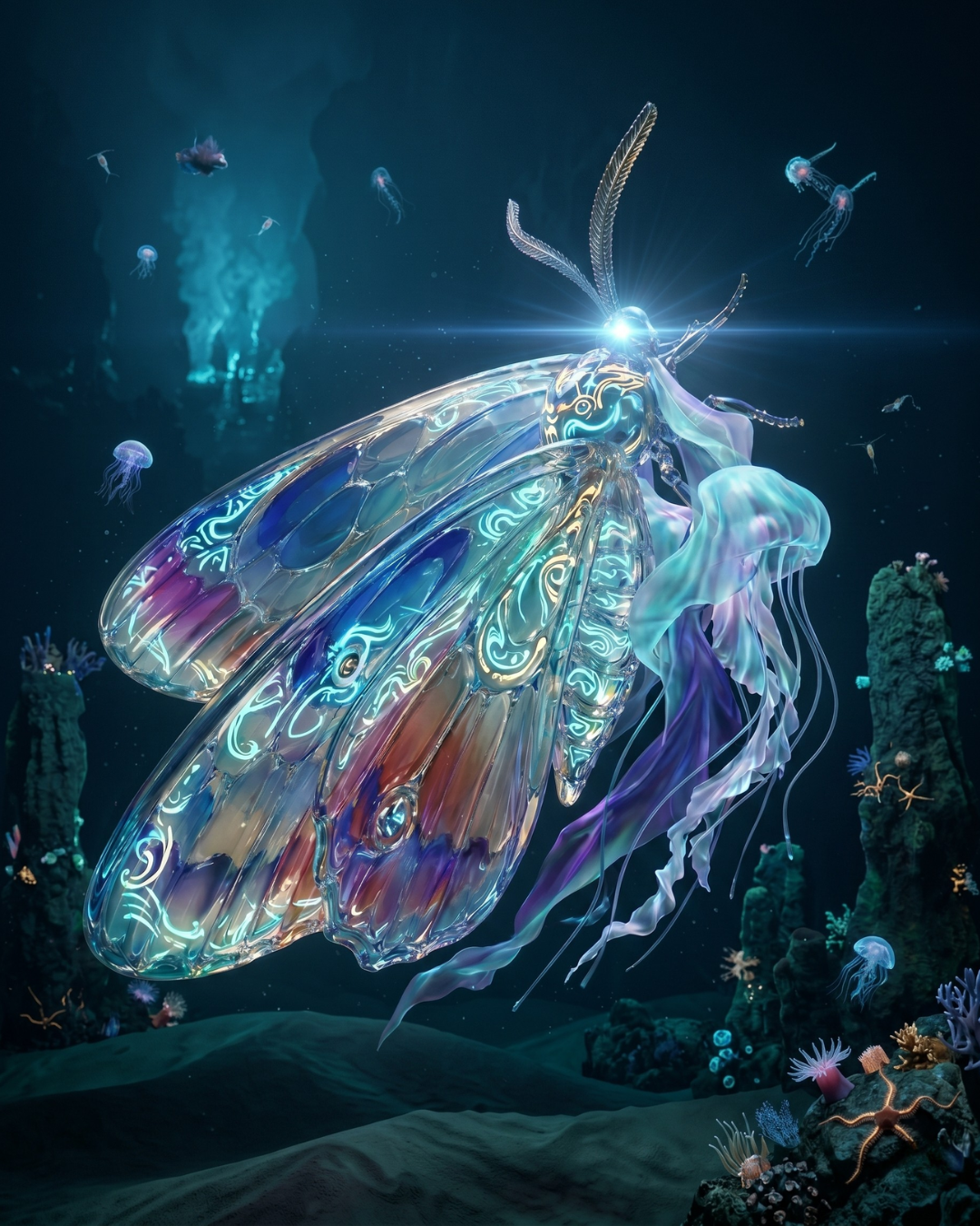 Bioluminescent Apsara